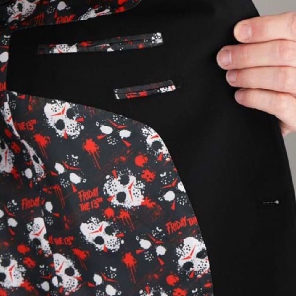Friday the 13th Jason Blazer for Men. Black. New with tags. - Picture 5 of 13